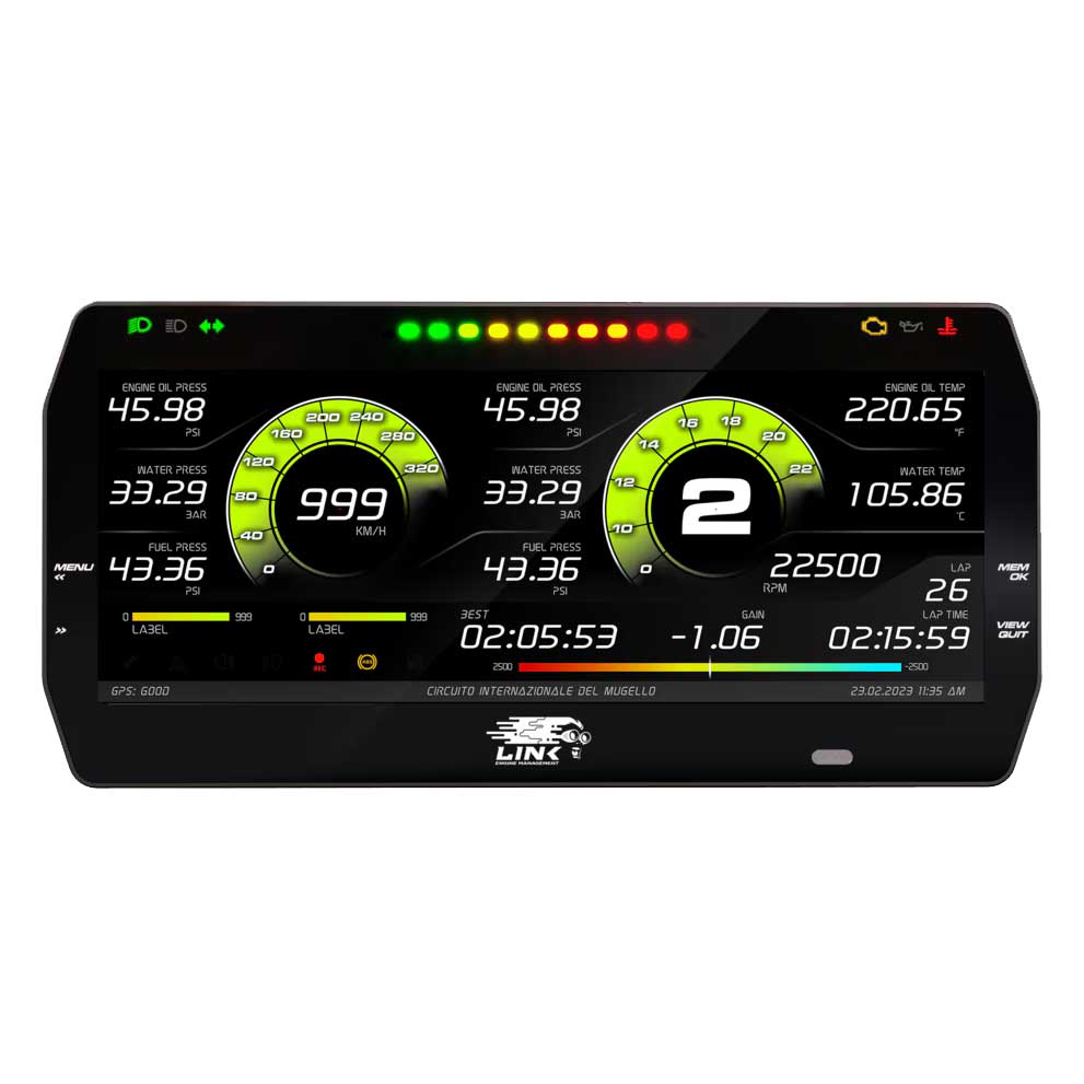 Link ECU AiM MXT Strada 10-inch Digital Dash Display - Street Edition image 2