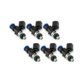 1050X Injector; Direct Fit, Plug & Play; Set of 6 (93-98 Supra, 09-12 Genesis, 17+ Raptor) — 1050.34.14.14.6