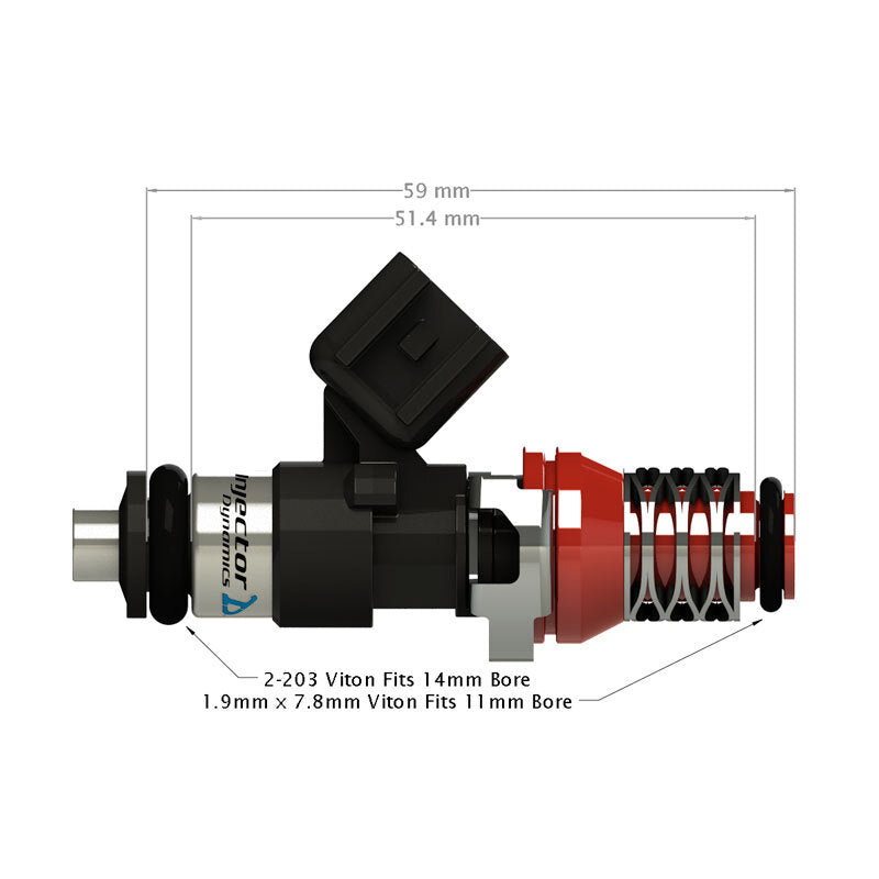 Injector Dynamics ID1300-XDS Direct Fit Injectors Set of 6