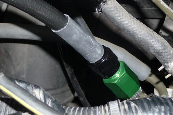 Radium M14 Inverted Flare to 6AN Adapter Fitting Short (Mitsubishi Style) image 2