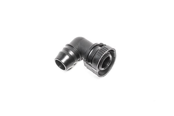 Radium V2 Quick Connect Fitting 15mm Male to 90deg 5/8in Barb image 1