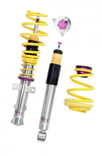 KW Variant 2 Inox Coilovers - BMW 4 Series Coupe F32/M4 Coupe F82 1522000E image 2