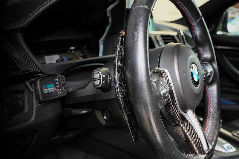 ArmaSpeed Forged Carbon Fibre DSG Paddle Add-Ons - BMW M2 F87/M3 F80/M4 F82/M5 F10 1CCBM40G02 1CCBM40G02-LBL