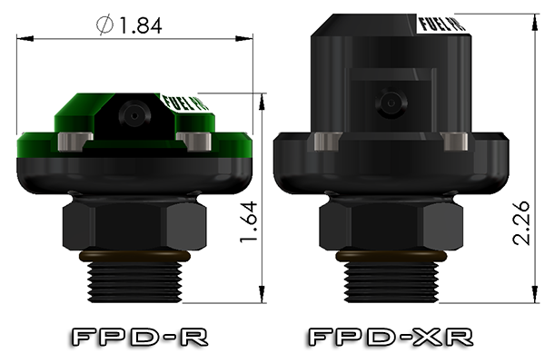 Radium FPD-XR Extended Range Fuel Pulse Dampener - 3/8" NPT image 3
