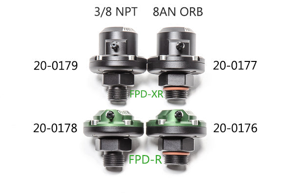 Radium FPD-XR Extended Range Fuel Pulse Dampener - 3/8" NPT image 2