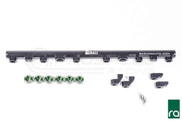 Radium Top Feed Conversion Fuel Rail - Toyota Supra JZA80 2JZ-GTE image 1