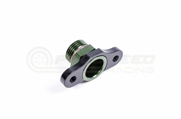 Radium FPR Adaptor 8AN ORB, 16mm Bore, 39mm Spacing, M6 - Mitsubishi Evo 4-9 image 1