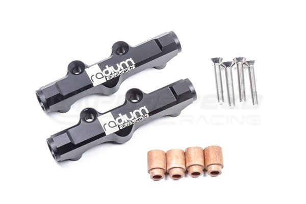 Radium Top Feed Upgrade Fuel Rails w/Bottom FPD Port image 1