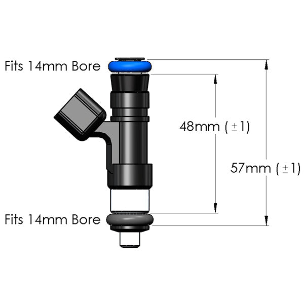 Radium Side Feed Conversion Fuel Rails image 3