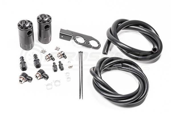 Radium Dual CCV/PCV Fluid Lock Catch Can Kit image 1