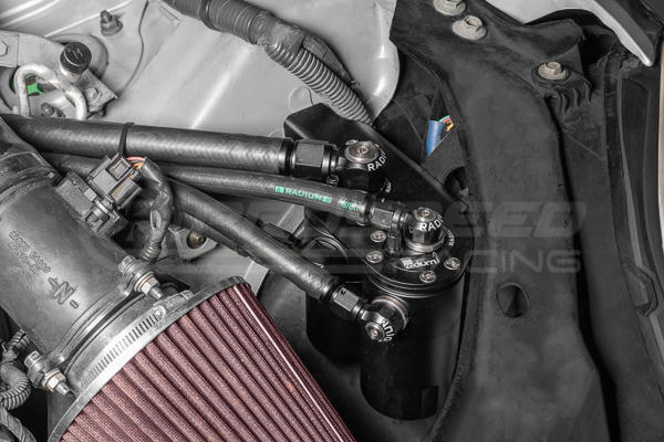 Radium Dual CCV/PCV Fluid Lock Catch Can Kit image 2