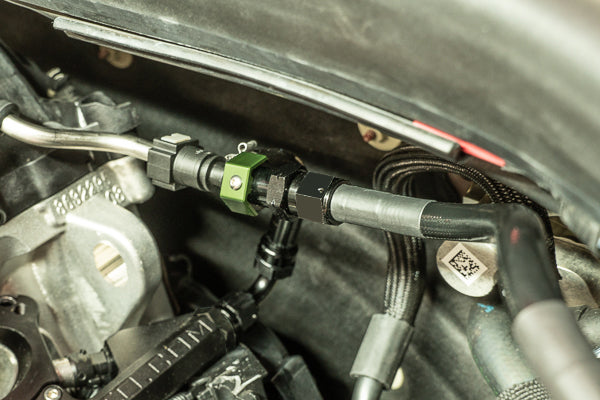 Radium Port Injection Fuel Rail Plumbing Kit image 2