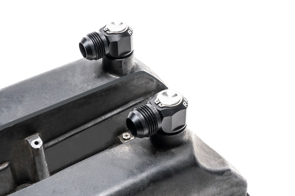 Radium 12AN Male Press-In Valve Cover Fittings image 2