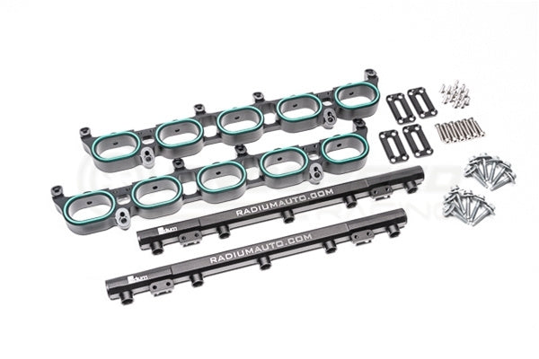 Radium Port Injection Fuel Rail Kit - Audi R8 Type 42 V10 / Lamborghini Gallardo 5.2 - 20-0865