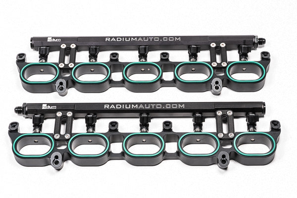 Radium Port Injection Fuel Rail Kit - Audi R8 Type 42 V10 / Lamborghini Gallardo 5.2 - 20-0865