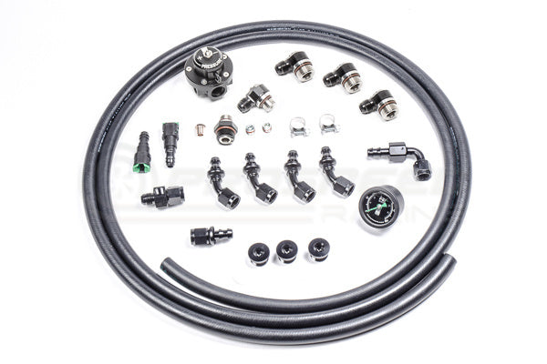 Radium Series Fuel Rail Plumbing Kit w/DMR RA Regulator image 1