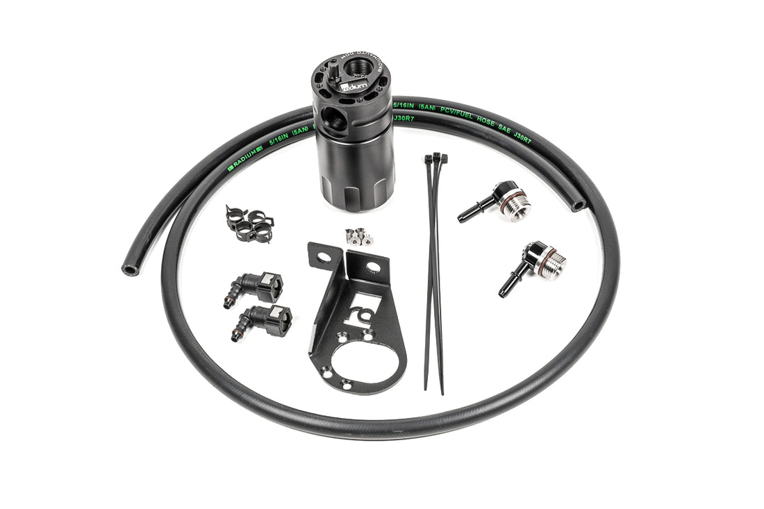 Radium Engineering Catch Can Kit PCV Fluid Lock image 1