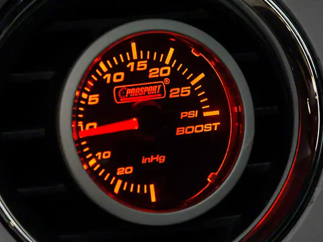 Prosport 52mm BF Series Performance Gauge Range - Amber/White image 3