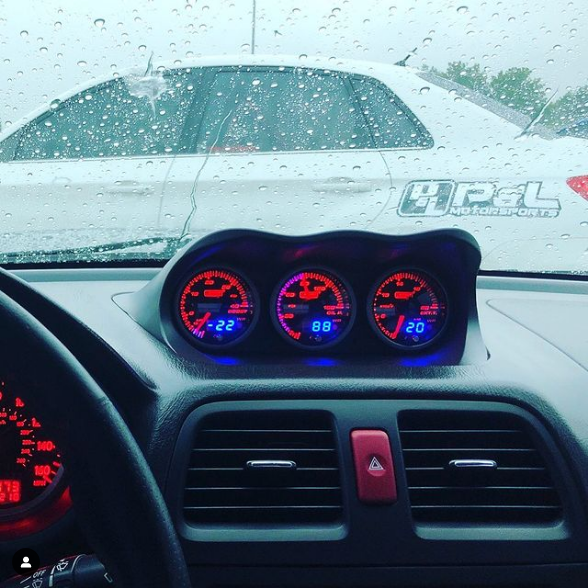 Prosport 52mm JDM Series Performance Gauge Range - Amber/White image 3
