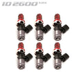 Injector Dynamics ID2600-XDS Direct Fit Injectors Set of 6