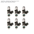 Injector Dynamics ID2600-XDS Direct Fit Injectors Set of 6 2600.48.14.14.6
