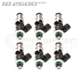 Injector Dynamics ID2600-XDS Direct Fit Injectors Set of 6