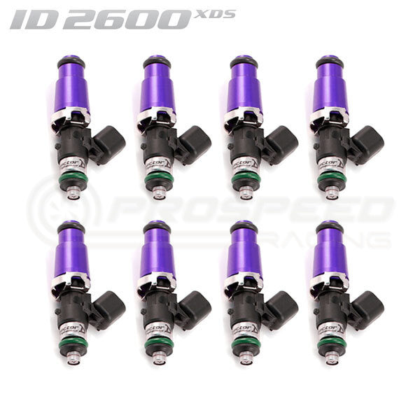 Injector Dynamics ID2600-XDS Direct Fit Injectors Set of 8 2600.60.14.14.8
