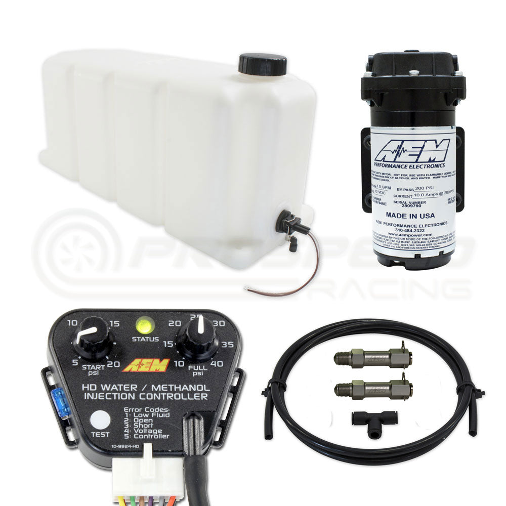 AEM V3 Diesel Water/Methanol Injection Kit w/40psi Controller, 5 Gallon Tank