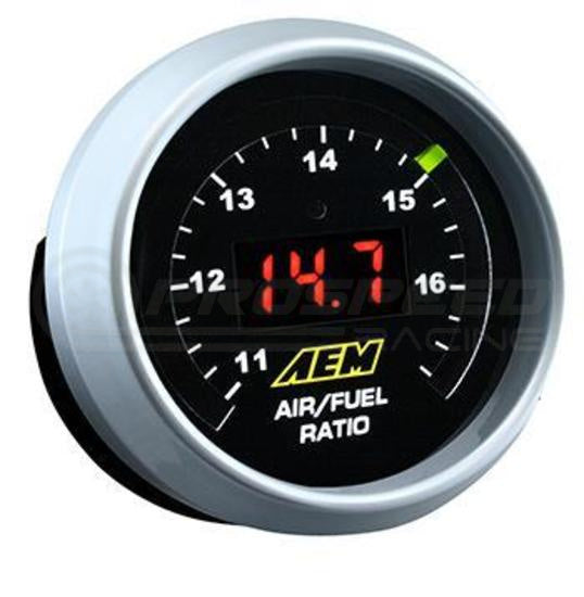 AEM 52mm Wideband O2 Air/Fuel UEGO Gauge Kit (No Sensor)