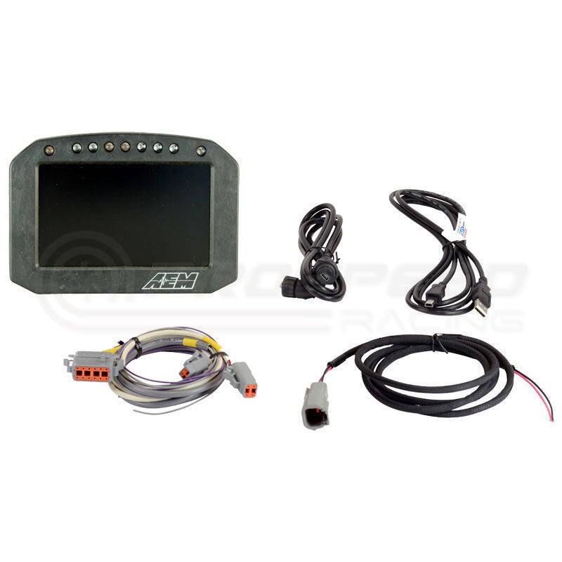 AEM CD-5F Carbon Flat Panel Digital Racing Dash Display