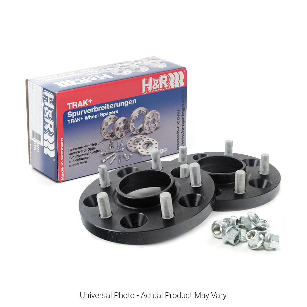 H&R Trak+ DRM Wheel Spacers PAIR 15mm Black
