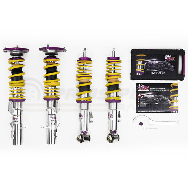 KW Suspension Clubsport 2-way Coilovers w/Top Mounts