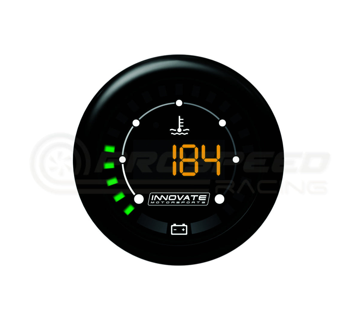 Innovate Motorsports MTX-D Digital Water Temp/Battery Voltage Dual Gauge Kit