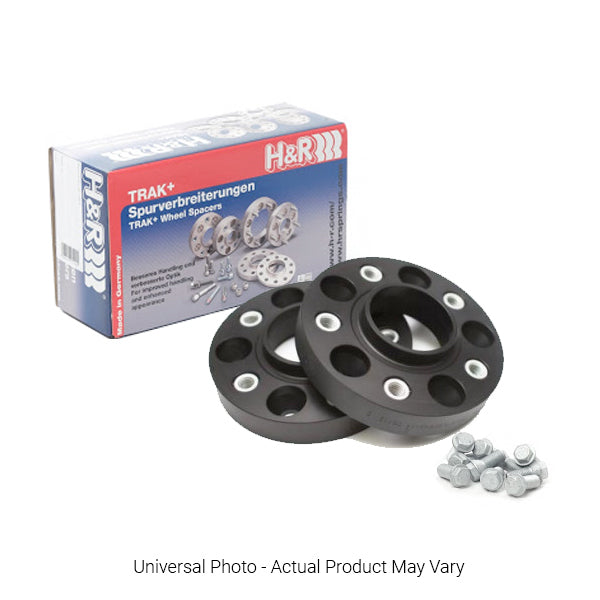 H&R Trak+ DRA Wheel Spacers PAIR 20mm Black