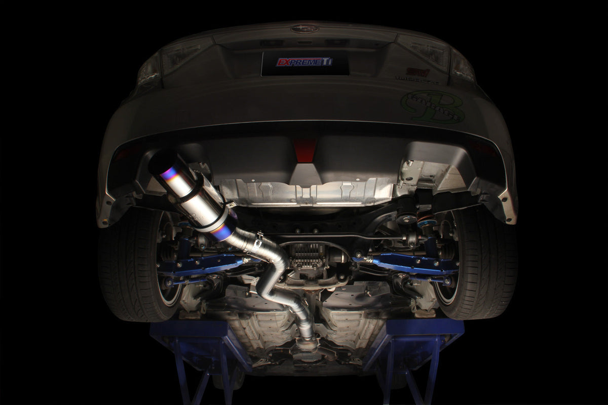 Tomei Expreme 80mm Titanium Cat Back Exhaust Single Exit
