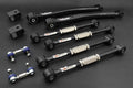 Hardrace Hardened Rubber Rear Adjustable Arm Set Black - Subaru WRX/STI 92-07/FXT SF, SG image 1