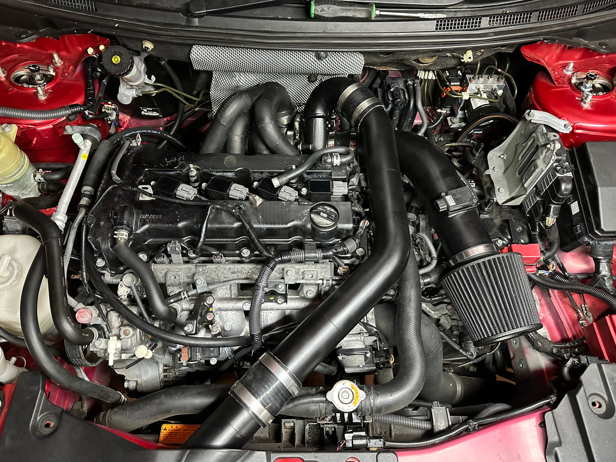 6Boost Mitsubishi 4B11 Evo X low-mount exhaust manifold