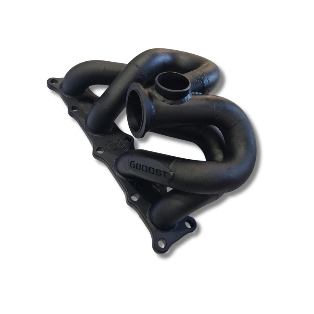 6Boost Mitsubishi 4B11 Evo X V-band exhaust manifold