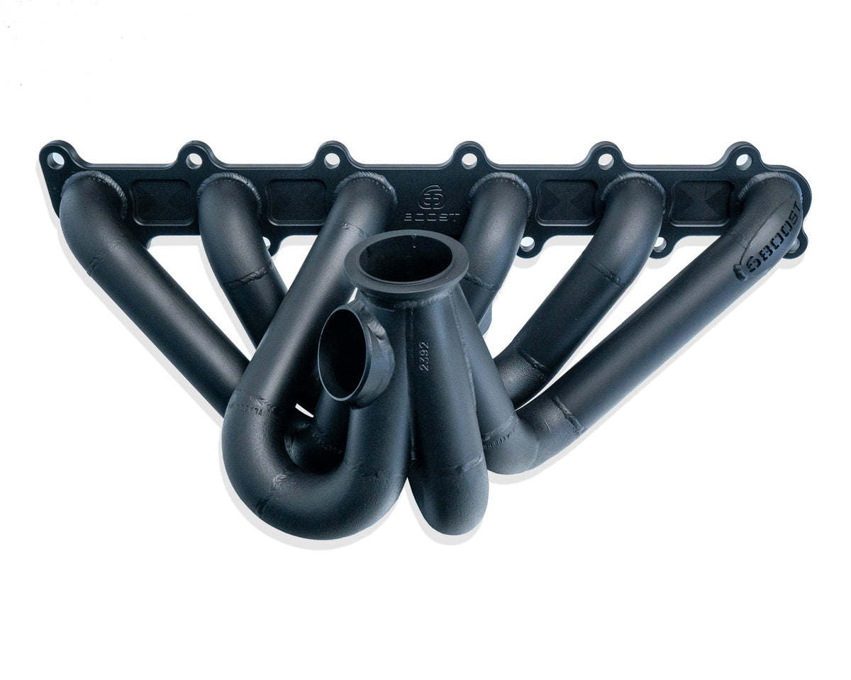 6Boost Ford Barra BA-FG V-band exhaust manifold