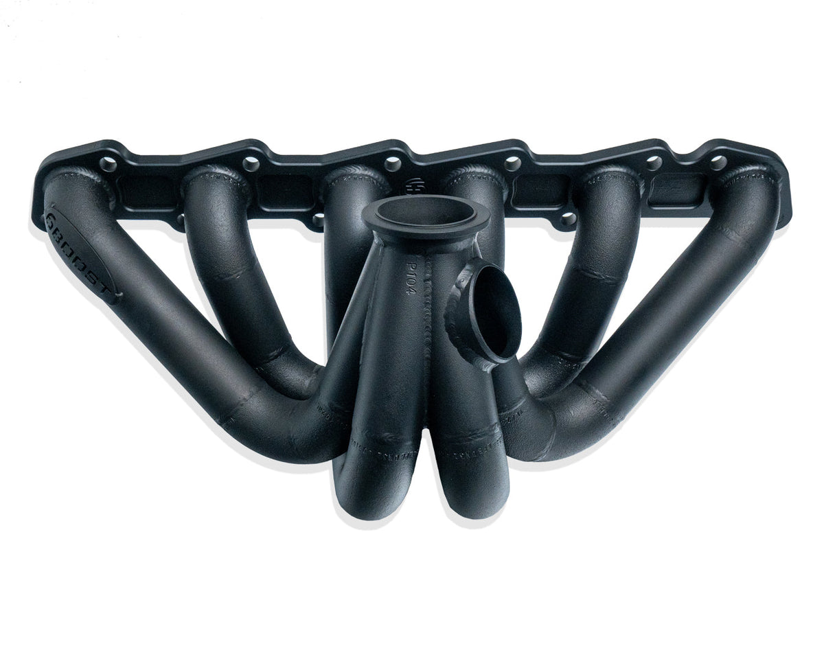 6Boost RB30ET SOHC V-band exhaust manifold