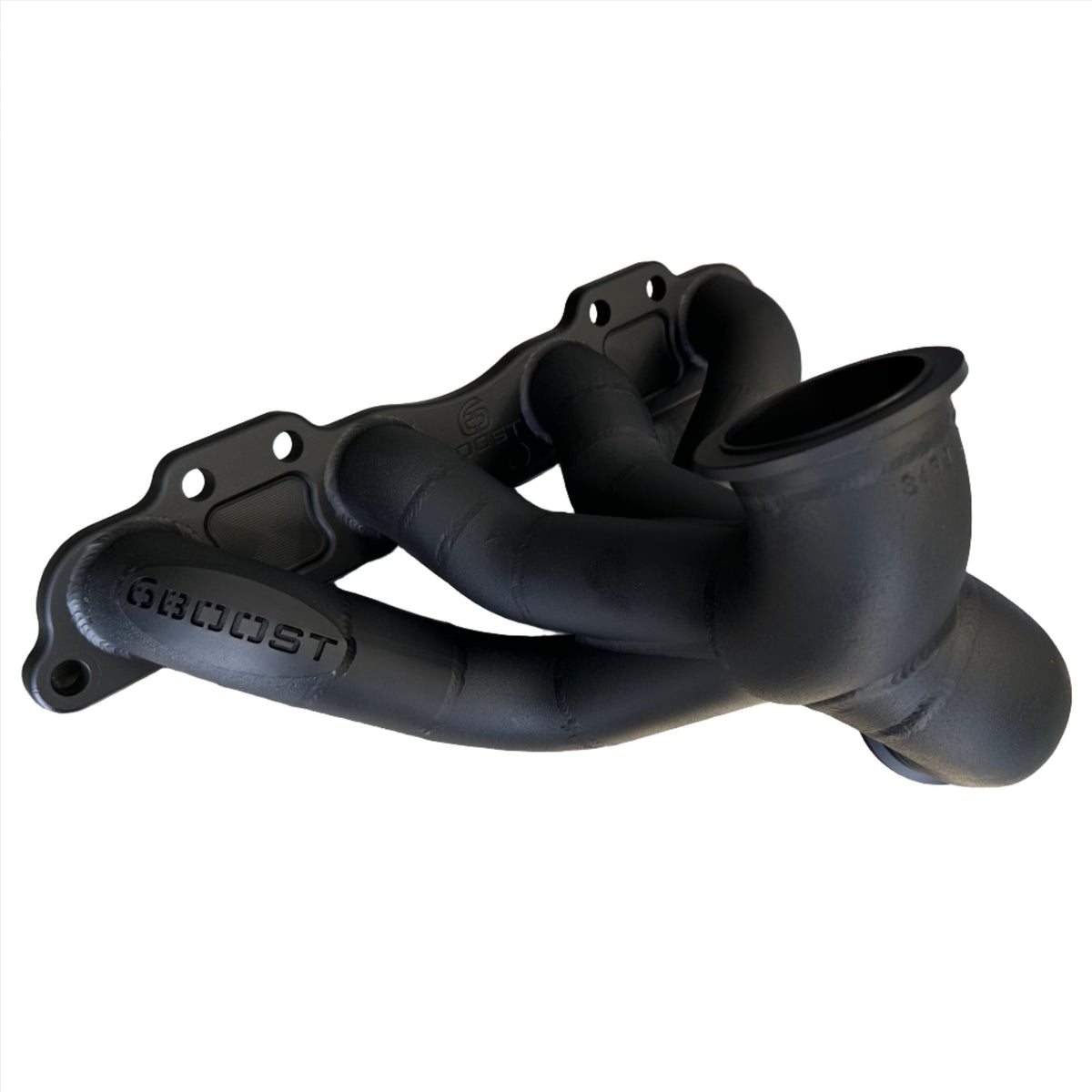 6Boost Nissan SR20 reverse-rotation exhaust manifold