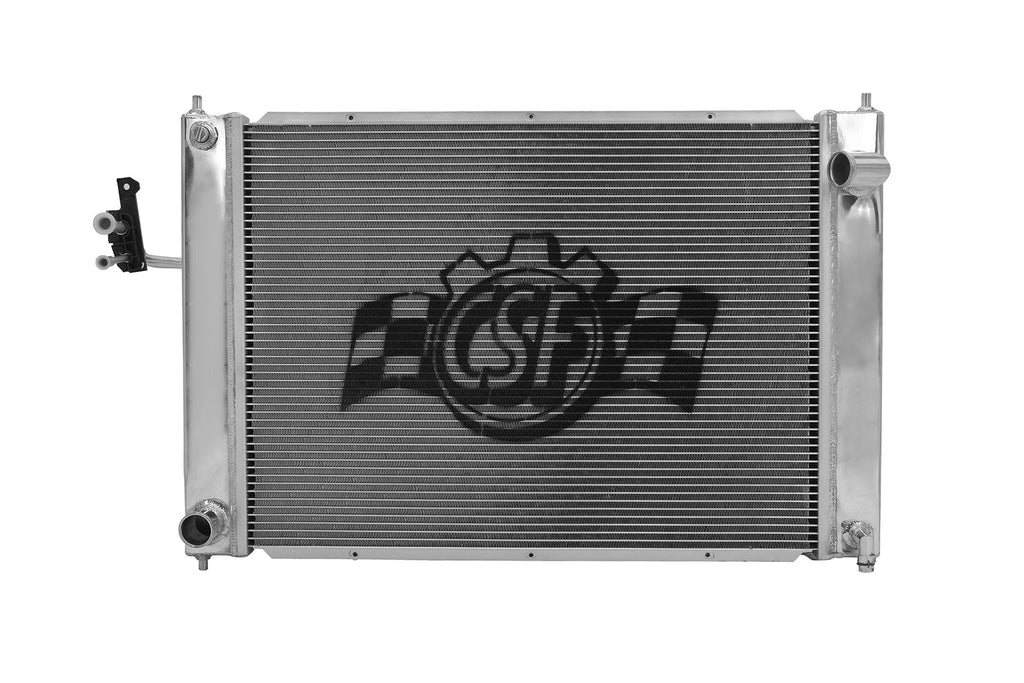 CSF Racing 2-Row 42mm Race Spec Aluminium Radiator w/AC Condenser image 1