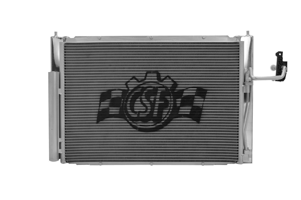 CSF Racing 2-Row 42mm Race Spec Aluminium Radiator w/AC Condenser image 2