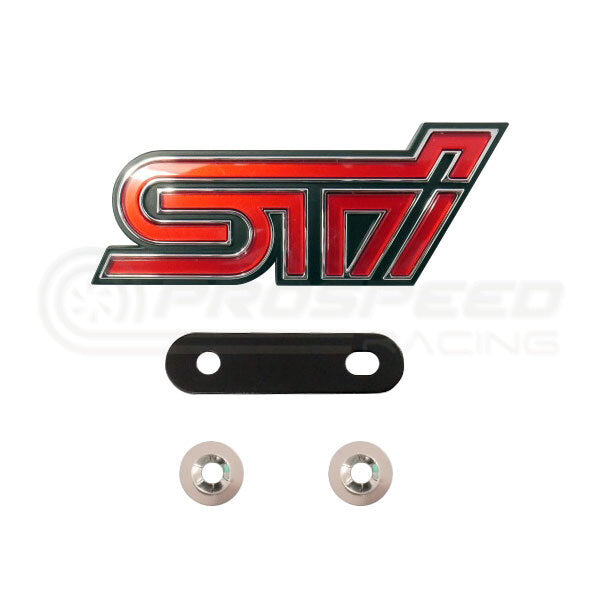 Subaru Genuine STI Front Badge