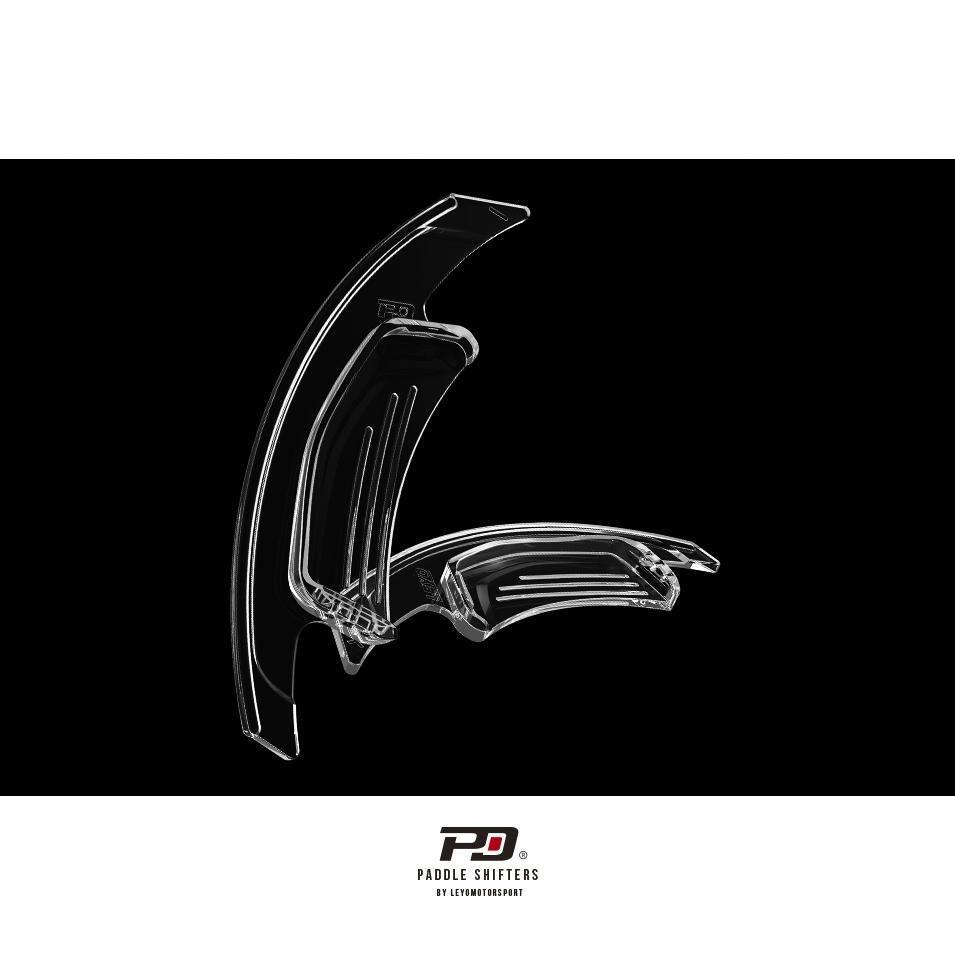 LEYO Clear Paddle Shift Extension - Audi RS Paddle Applications - AA003C