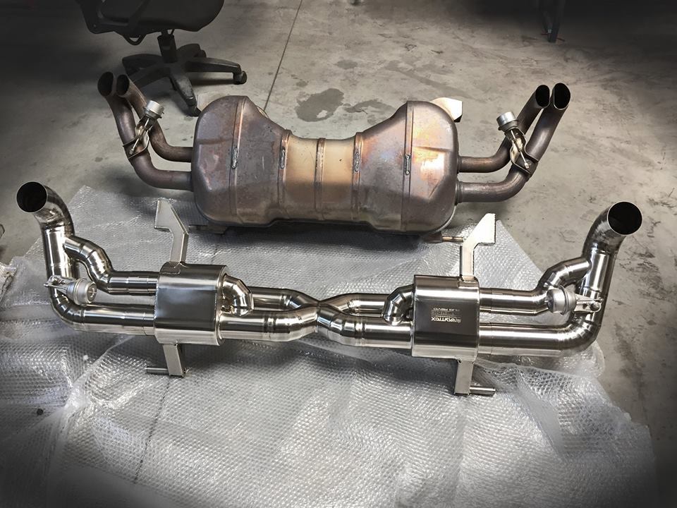 Armytrix Titanium Valvetronic Cat Back Exhaust System - Audi R8 V10 Mk1 Coupe/Spyder - AUR11-C