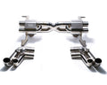 Armytrix Valvetronic Stainless Steel Cat Back Exhaust System - Audi R8, Select Stainless Steel / Titanium - AUR81S-C