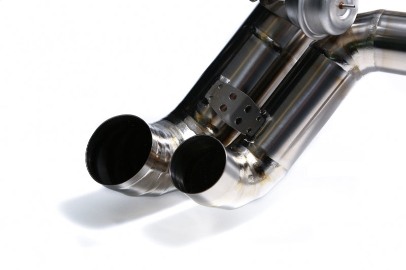 Armytrix Valvetronic Stainless Steel Cat Back Exhaust System - Audi R8, Select Stainless Steel / Titanium - AUR81S-C