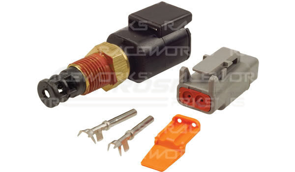 Raceworks 1/8" NPT Motorsport Air Temp Sensor w/Plug and Pins