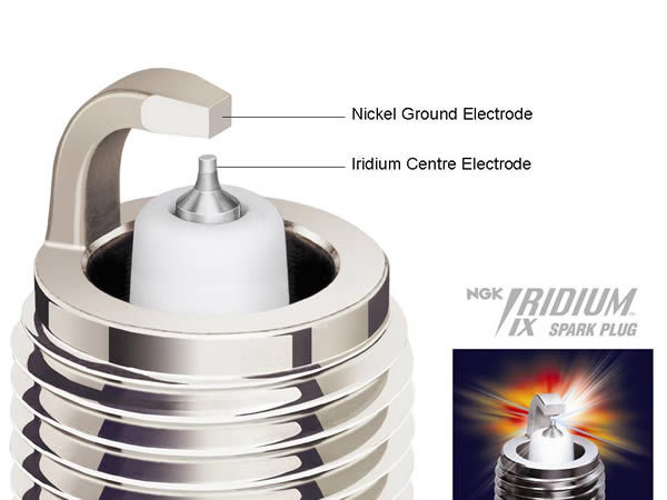 NGK Iridium Spark Plugs Heat Range #6 image 2